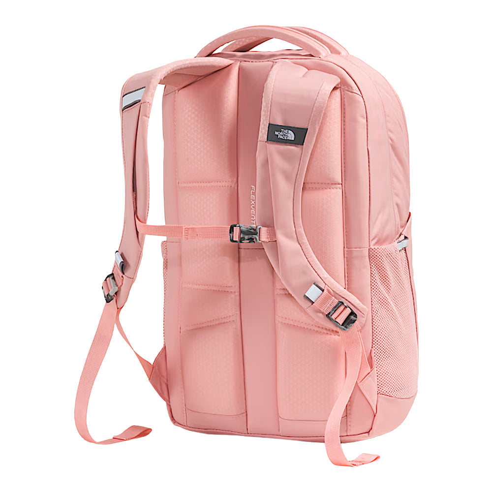 The North Face Women's Jester Luxe Backpack: Metal Pink/Burnt Coral Metallic The North Face Women's Jester Luxe Backpack: Metal Pink/Burnt Coral Metallic