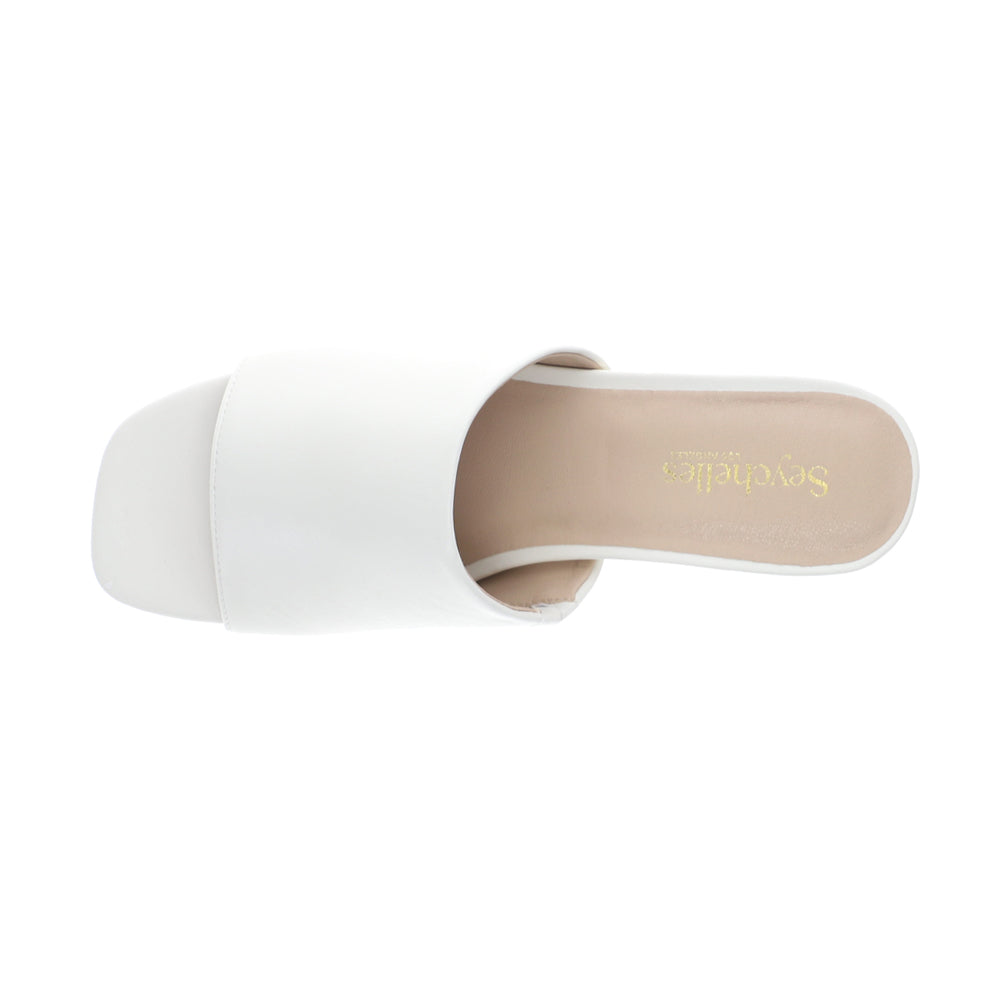 Shop White Womens Pepper Block Heel Sandals – Shoebacca