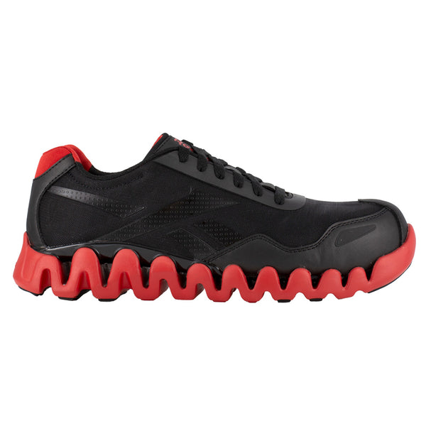 邦楽 zeebra/jacikn'4beats Shop Black, Red Mens Reebok Work Zip Pulse Electrical Composite