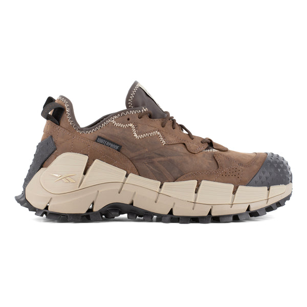 Shop Brown Mens Reebok Work Zig Kinetica Edge II Waterproof