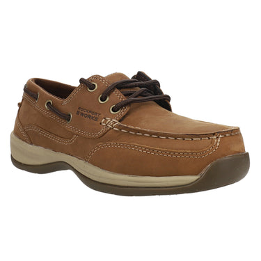 Rockport Women's Sailing Club Brown Steel Toe Boat Shoes Rockport Women's Sailing Club Brown Steel Toe Boat Shoes
