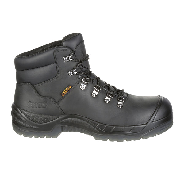 Rocky Extremium Safety Toe Boots Mens Size 8.5 Black Work Slip Resistant Combat Rocky® Alphaforce #6173 Men main image 2
