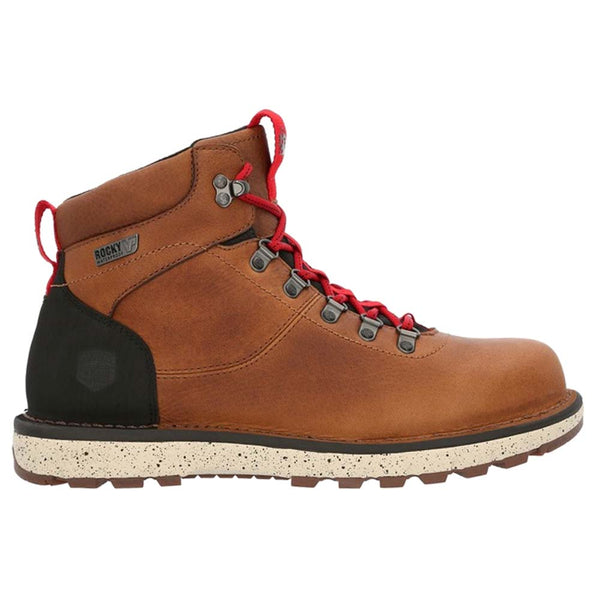Shop Brown Mens Rocky Legacy 32 Waterproof Round Toe Hiking Boots