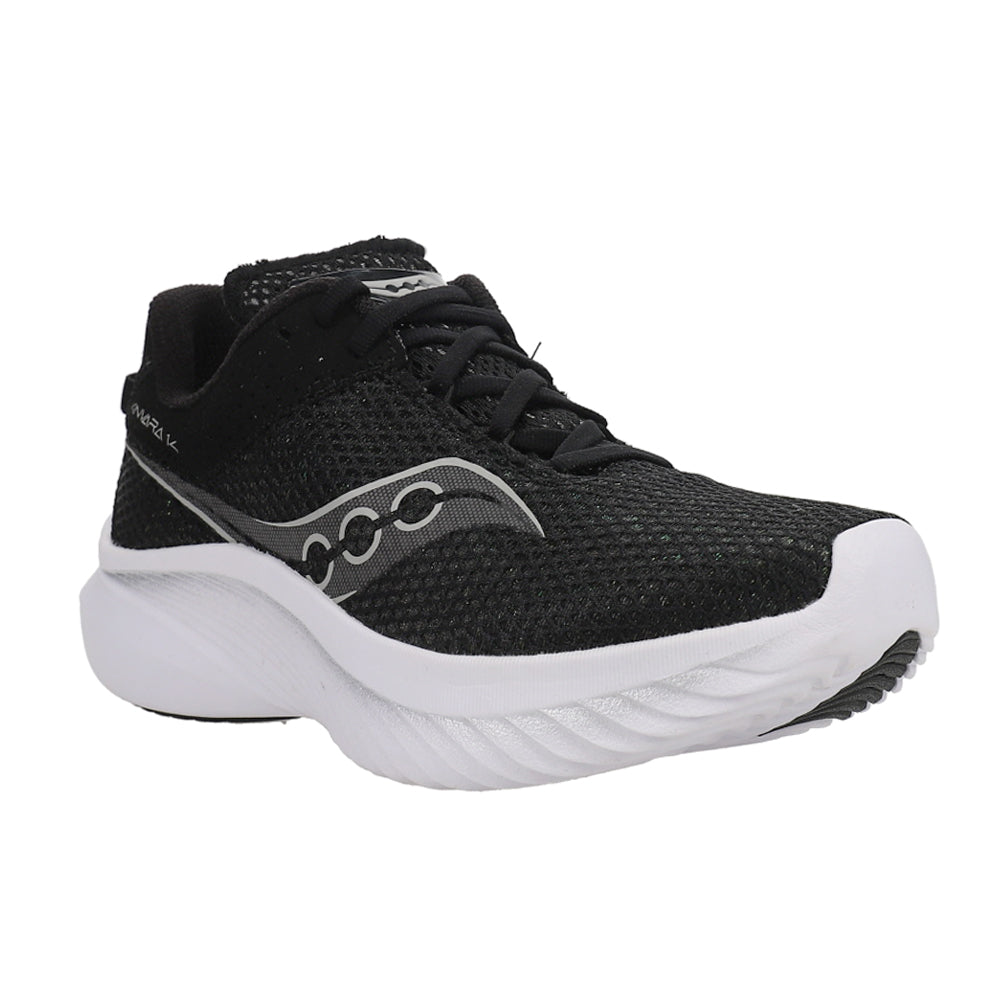 Saucony Sneaker da Donna Kinvara 14, Nero e Bianco, 3 UK Saucony Sneaker da Donna Kinvara 14, Nero e Bianco, 3 UK