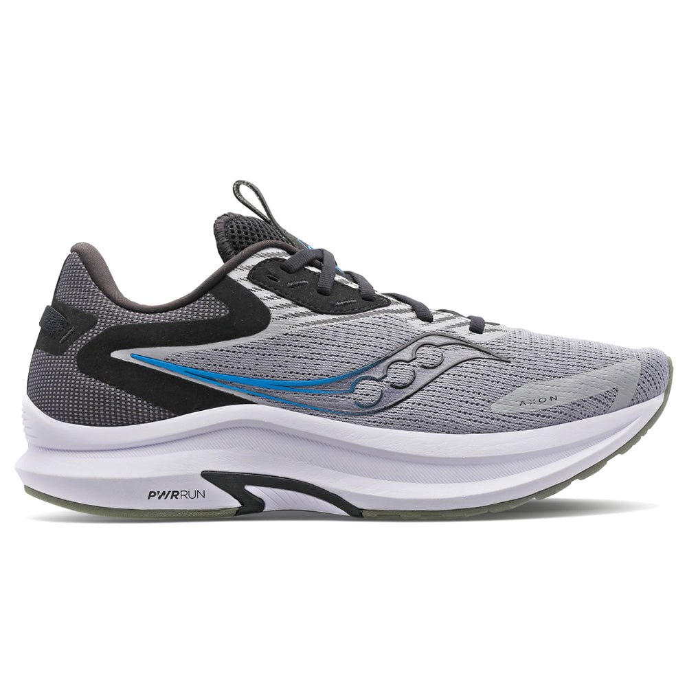 Shop Grey Mens Saucony Axon 2 Running Shoes – Shoebacca
