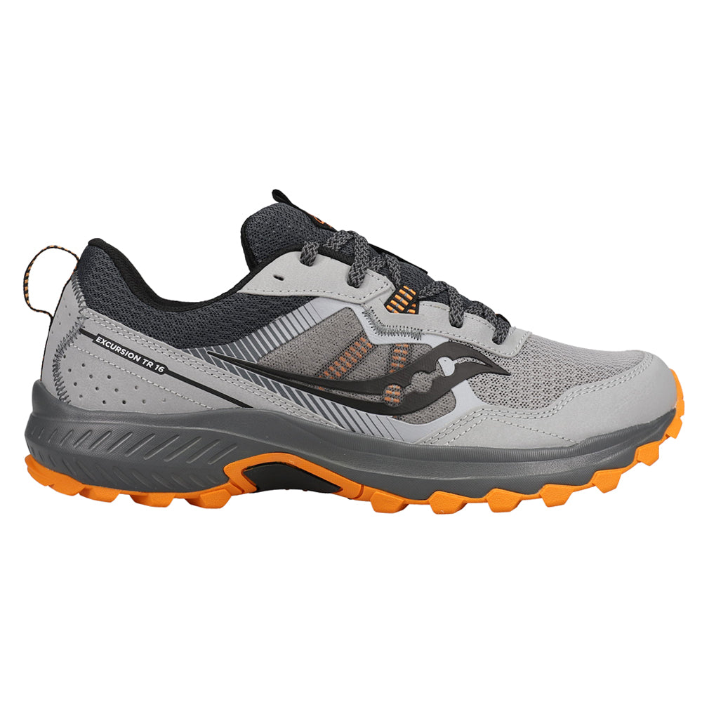 Shop Grey Mens Saucony Excursion TR16 Trail Running Shoes – Shoebacca