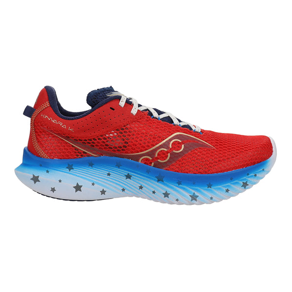 Shop Blue, Red Mens Saucony Kinvara 14 Running Shoes – Shoebacca
