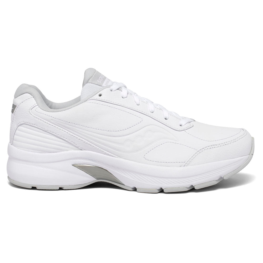 Shop White Mens Saucony Omni Walker 3 Walking Shoes â Shoebacca