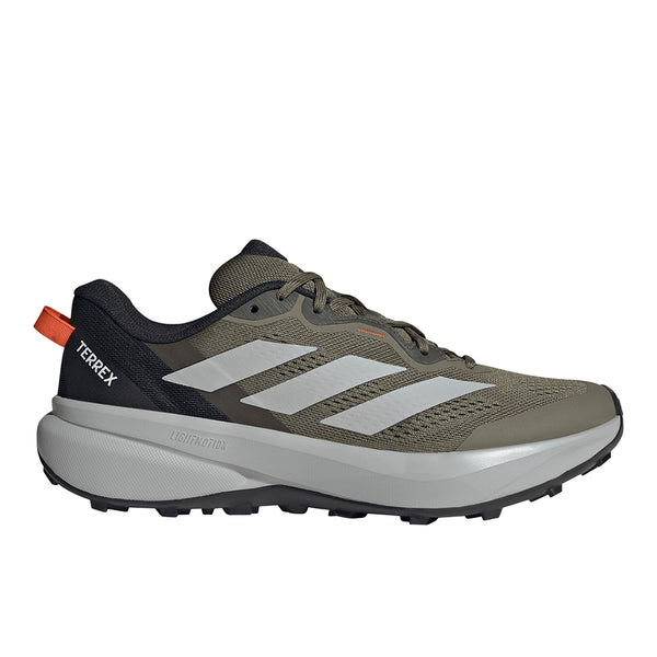 Shop Green Mens Terrex Tracefinder Plus Trail Running Shoes