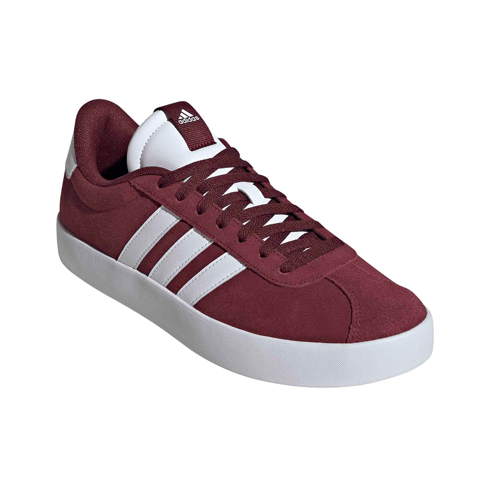 adidas Men's VL Court 3.0 Shoes (Shadow Red / Cloud White in various sizes)