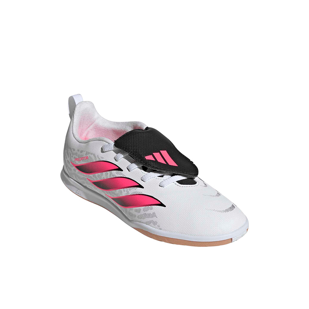 Shop White Unisex Predator Club Fold-Over Tongue Indoor Football