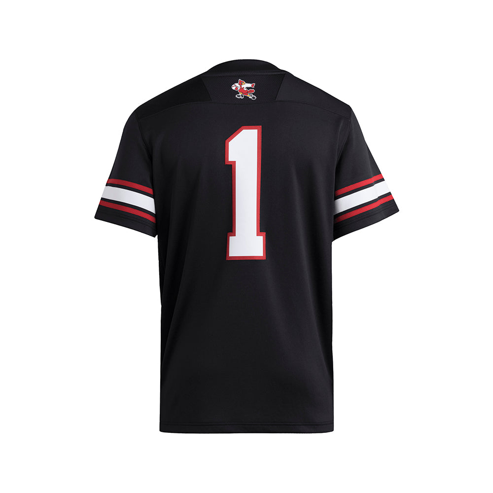 Shop Black Mens Louisville Cardinals Premier Strategy Throwback