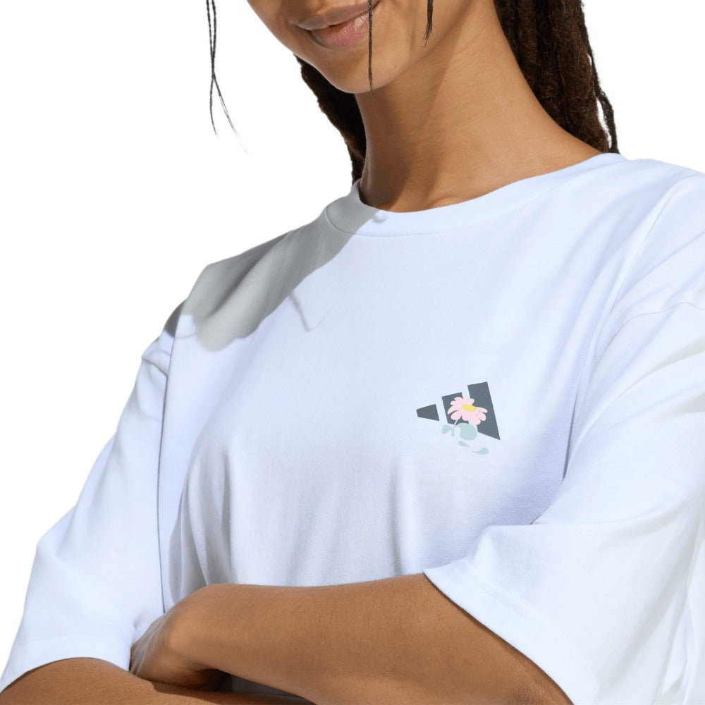 Shop White Womens Soft Side Oversized Graphic T-Shirt – Shoebacca
