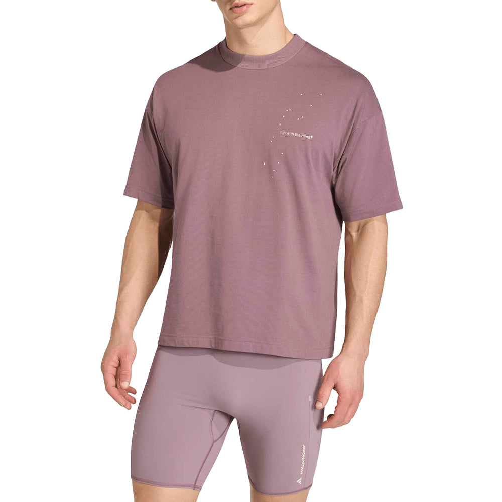 Shop Purple Unisex Adi365 H.Koumori Running T-Shirt (Gender