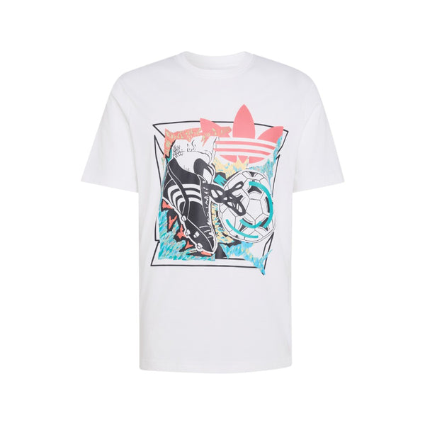 Shop White Mens Archive Anime Football Graphic Tee – Shoebacca