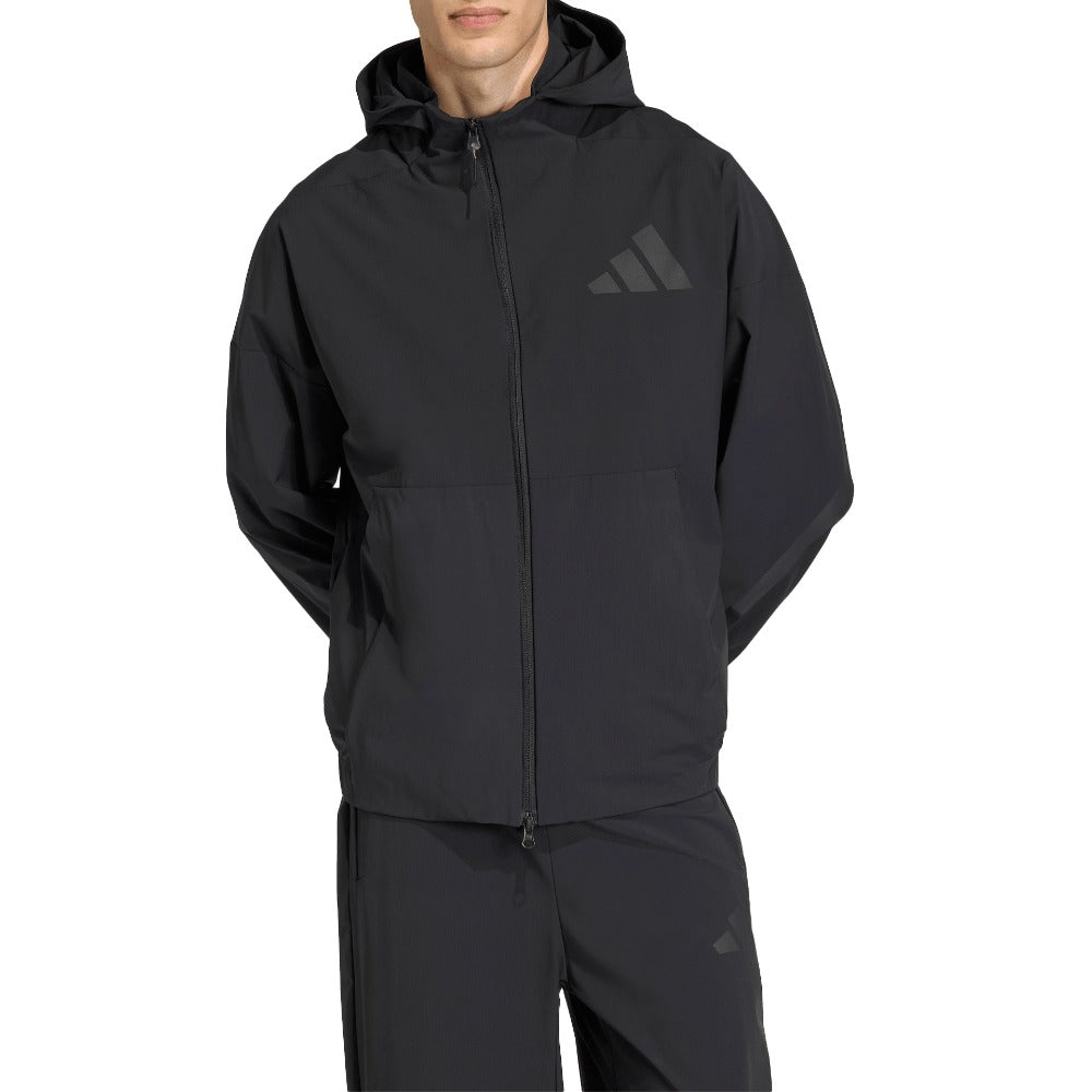 Shop Black Mens Z.N.E. Woven Track Top – Shoebacca