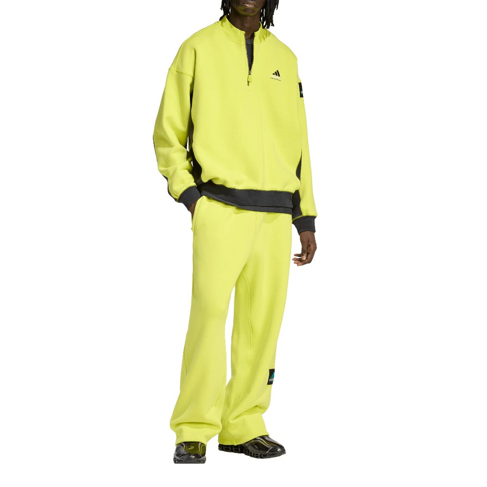 Shop Yellow Mens Equipment Blocked Half-Zip Sweater – Shoebacca