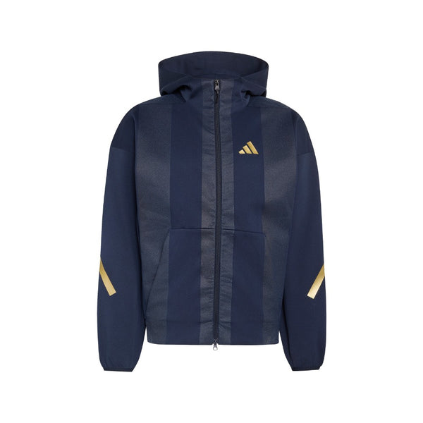 Shop Blue Mens Z.N.E. Full-Zip Aeroready Jacket – Shoebacca