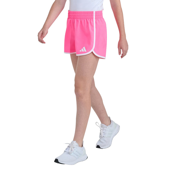 Shop Pink Girls Woven Pacer Short with Binding – Shoebacca