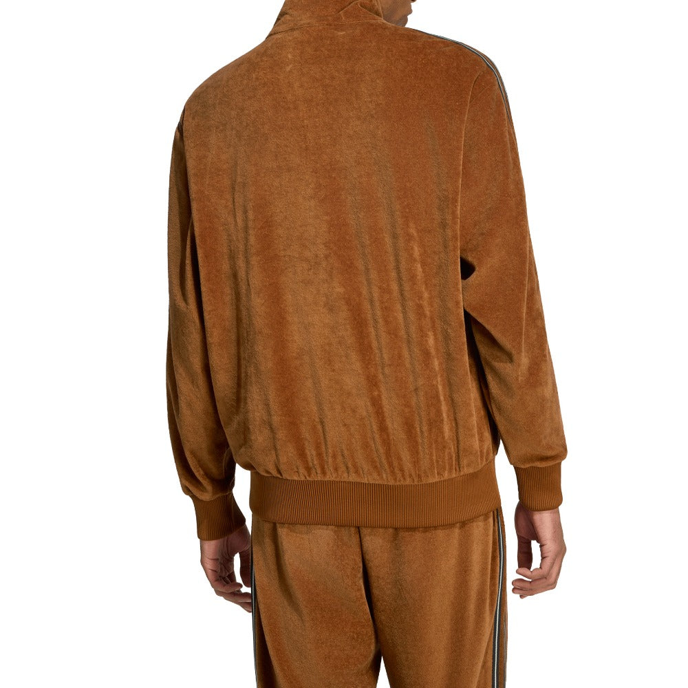 Shop Brown Mens Firebird Velour Track Top – Shoebacca