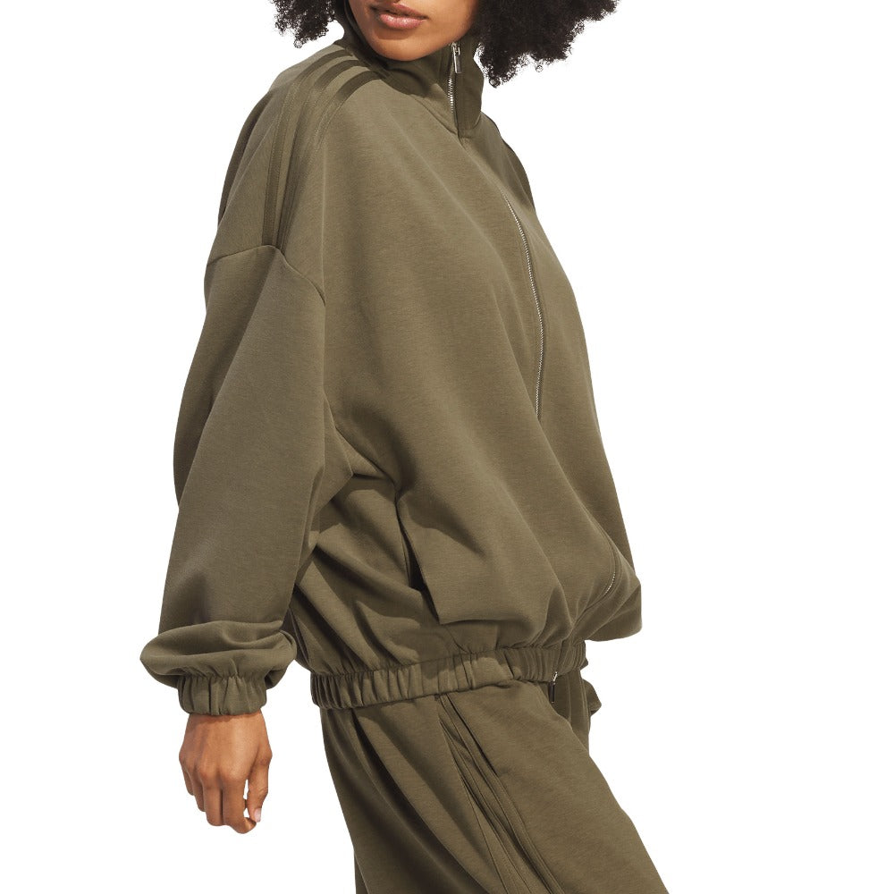 ゆき Shop Green Womens Full Zip Sweatshirt Long Sleeve – Shoebacca