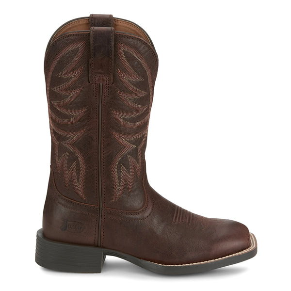 Shop Brown Womens Demeter Square Toe Pull On Cowboy Boots – Shoebacca