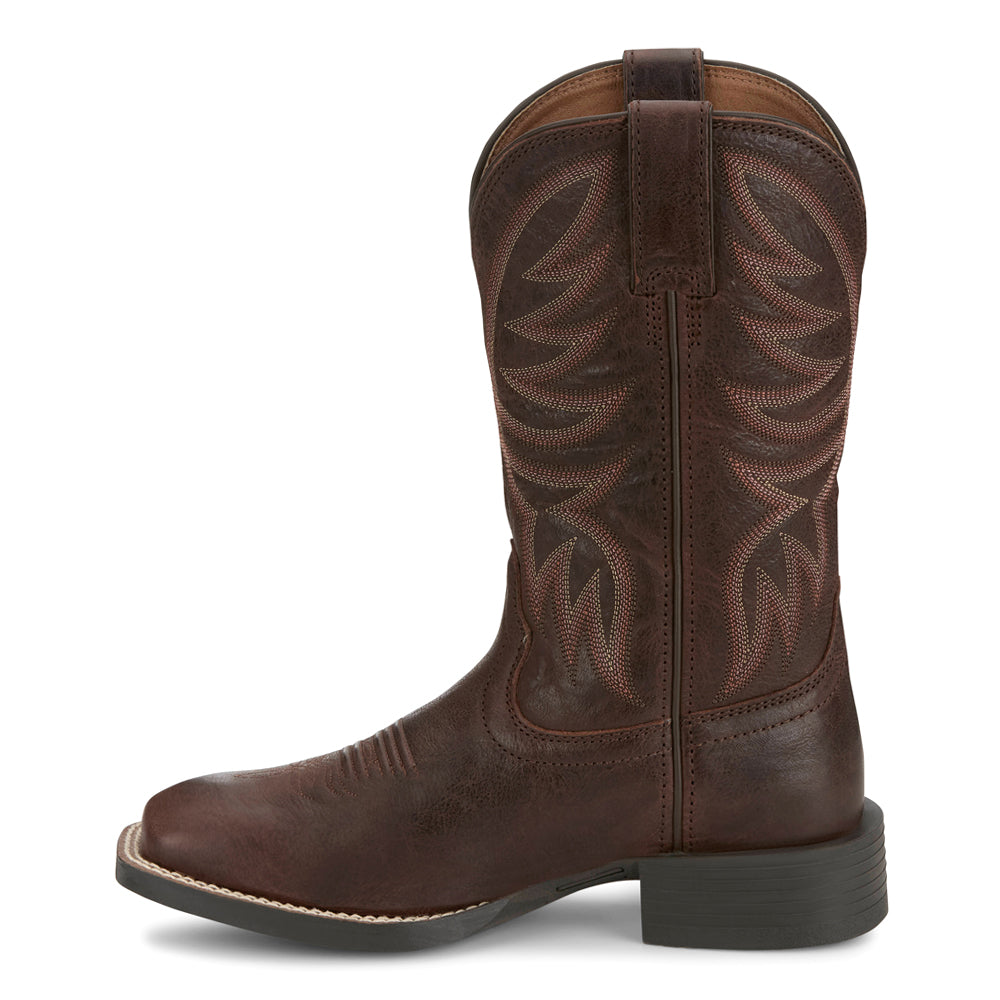Demeter's Square Shop Brown Womens Demeter 11 Inch Square Toe Cowboy Boots – Shoebacca