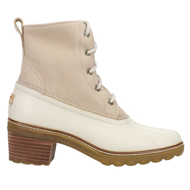 Shop Beige Womens Sperry Saltwater Heel Duck Boots – Shoebacca