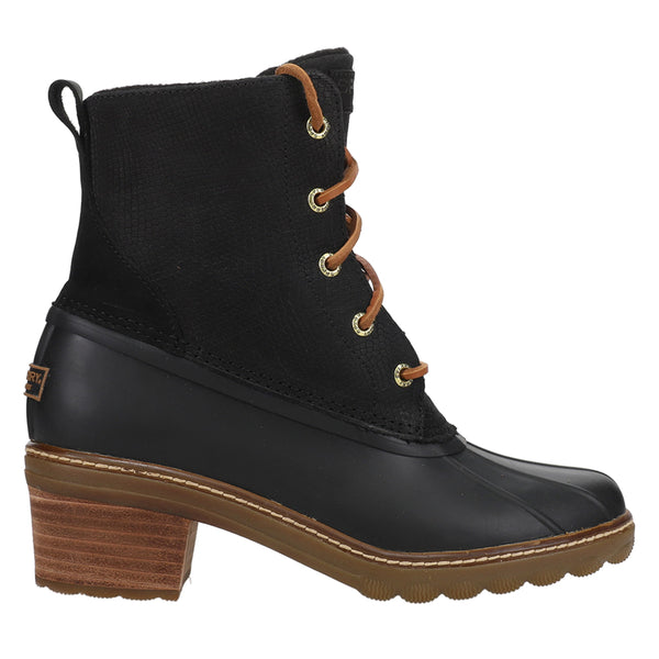 Shop Brown Womens Sperry Saltwater Heel Embossed Round Toe Lace Up