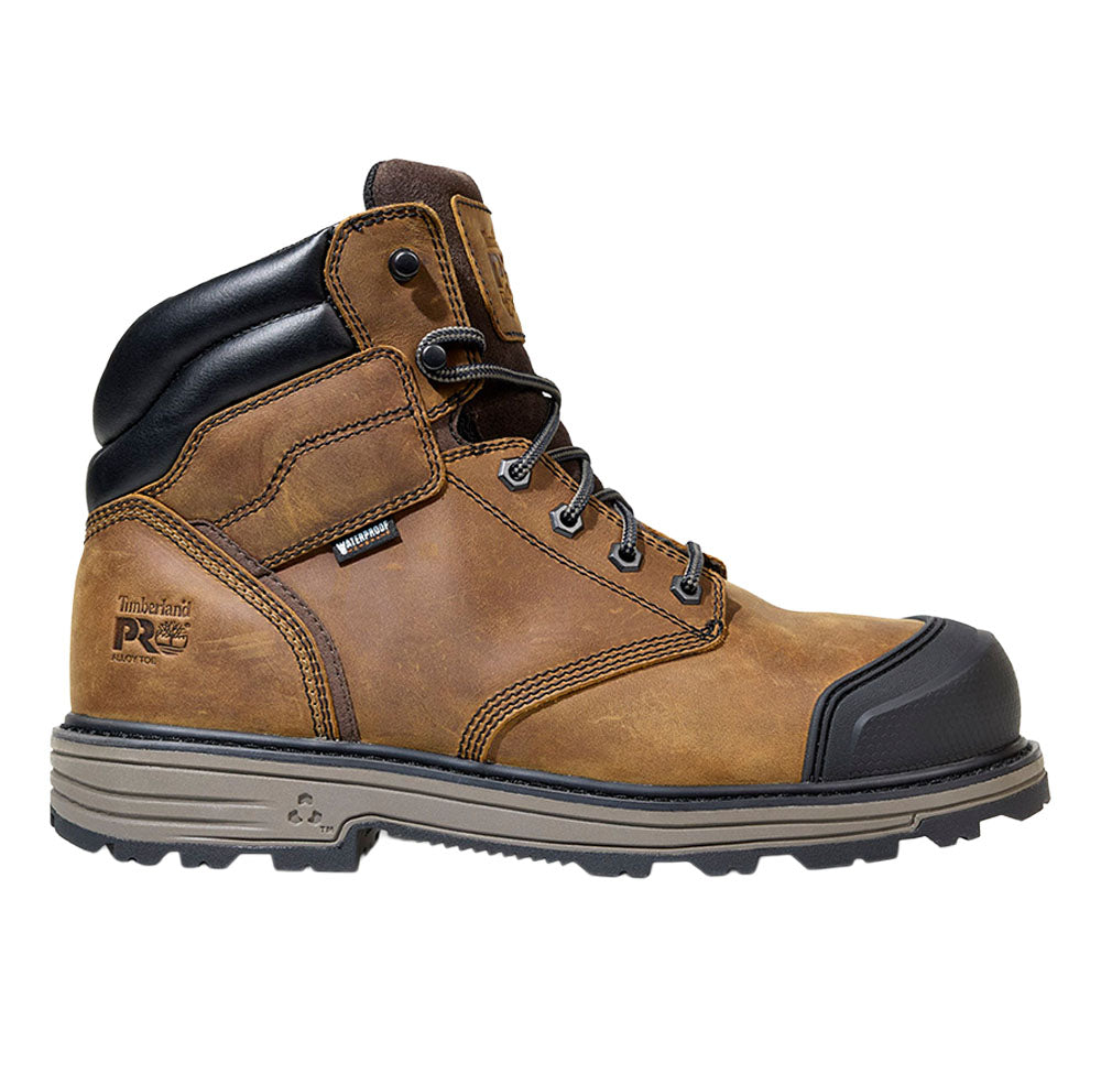 Shop Brown Mens Titan Tasker 6 Inch Waterproof Alloy Toe Work