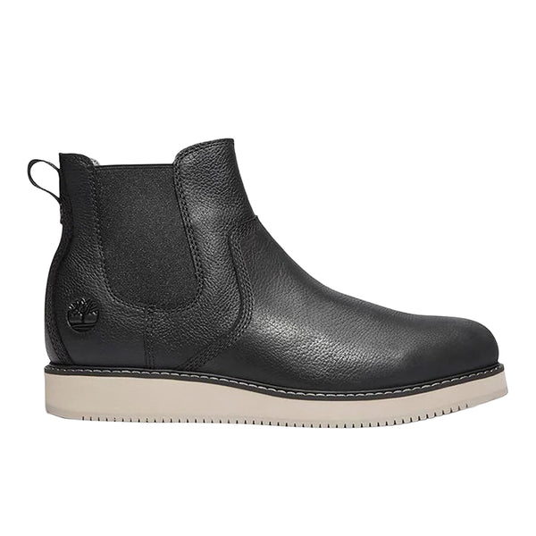 Timberland Men\'s Black Leather Ankle Boots Side Zip Chelsea 10.5 Timberland Chelsea Black Boots for Men for Sale | Shop New  main image 4