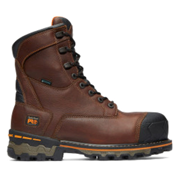 Shop Brown Mens Timberland Pro Boondock 8 Inch Waterproof  display picture 2