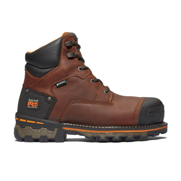 Shop Black, Brown Mens Timberland Pro Boondock 6 inch Waterproof