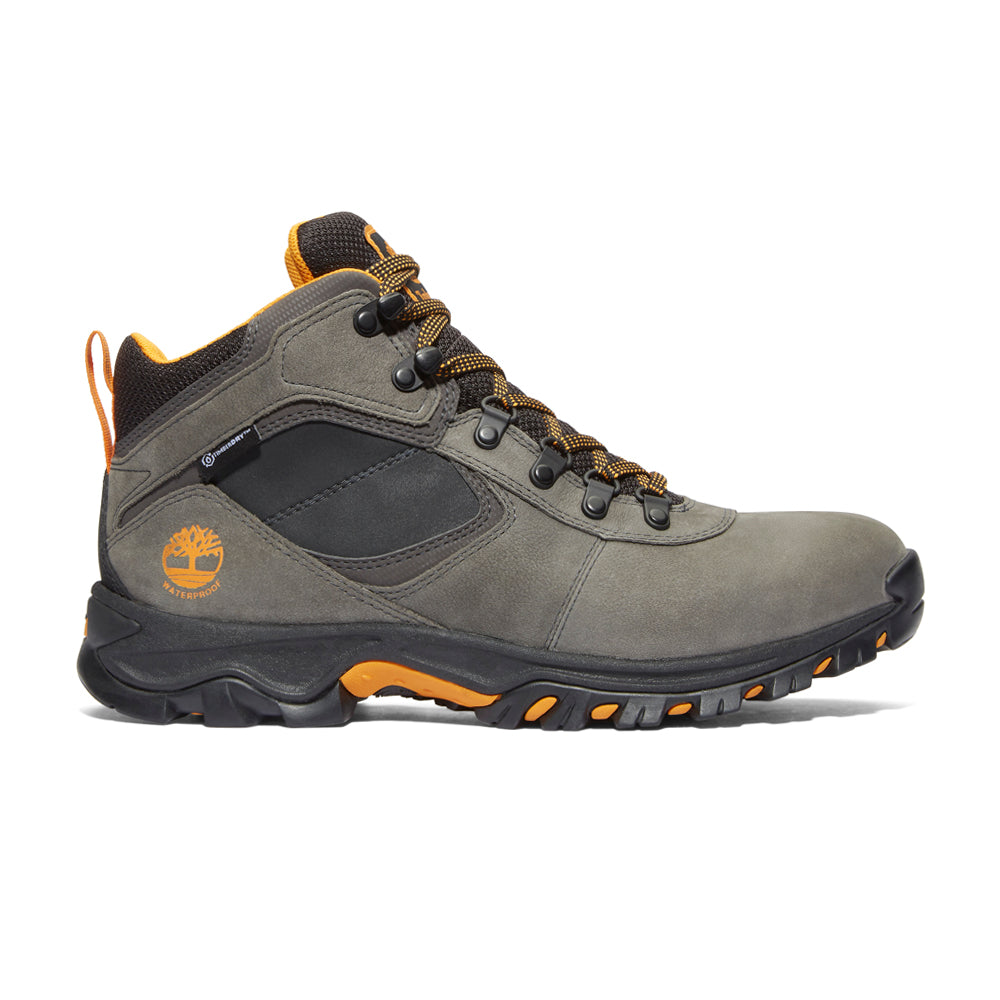 Shop Grey Mens Timberland Mt. Maddsen Mid Waterproof Hiking Boots â Shoebacca