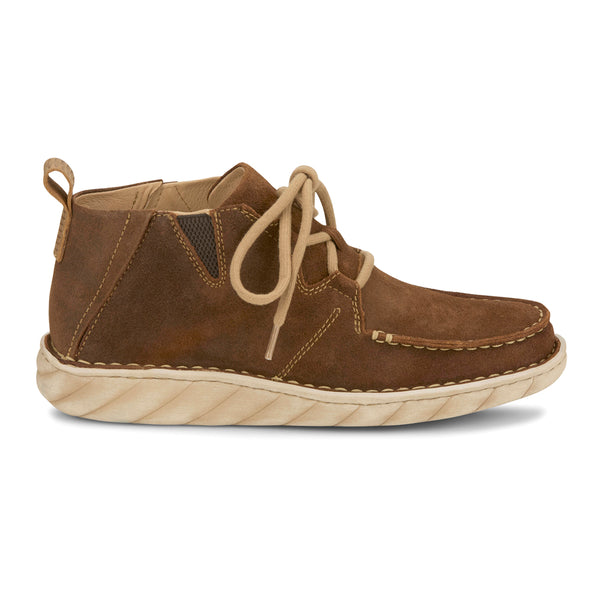 Shop Brown Mens Estancia Lace Up Moc Toe Chukka Boots – Shoebacca