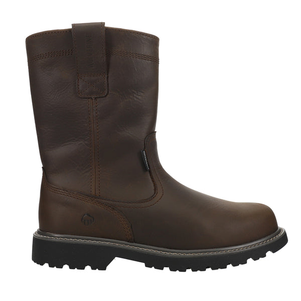 Shop Brown Mens Wolverine Floorhand 10 Inch Waterproof Soft Toe