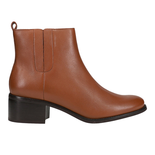 cole haan womens dress boots Cole Haan Addie Leather Bootie, 10.5 / Brown