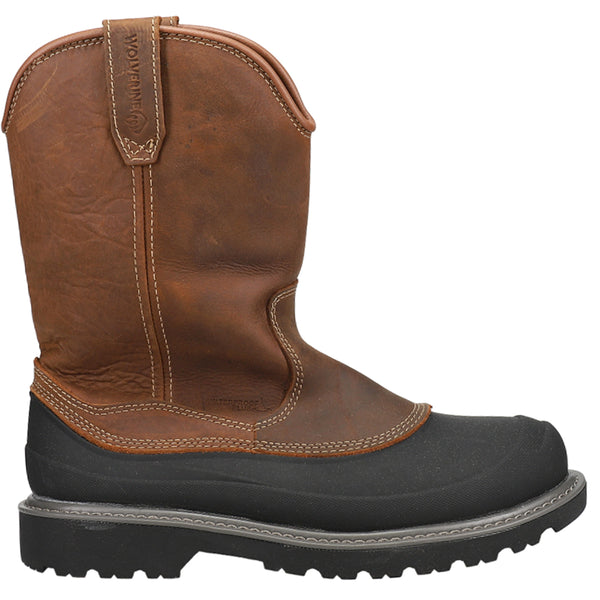 Shop Brown Mens Wolverine Swamp Monster 10 inch Waterproof Steel