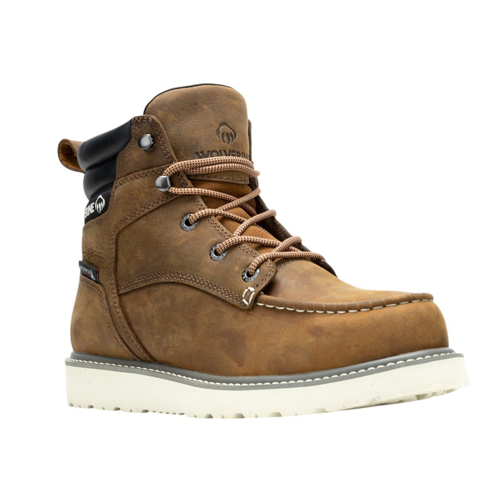 セール中!!! Dynasty XEBEC2 type-B 2BA Shop Brown Mens Trade Wedge 6 Inch Waterproof Soft Toe Work Boots