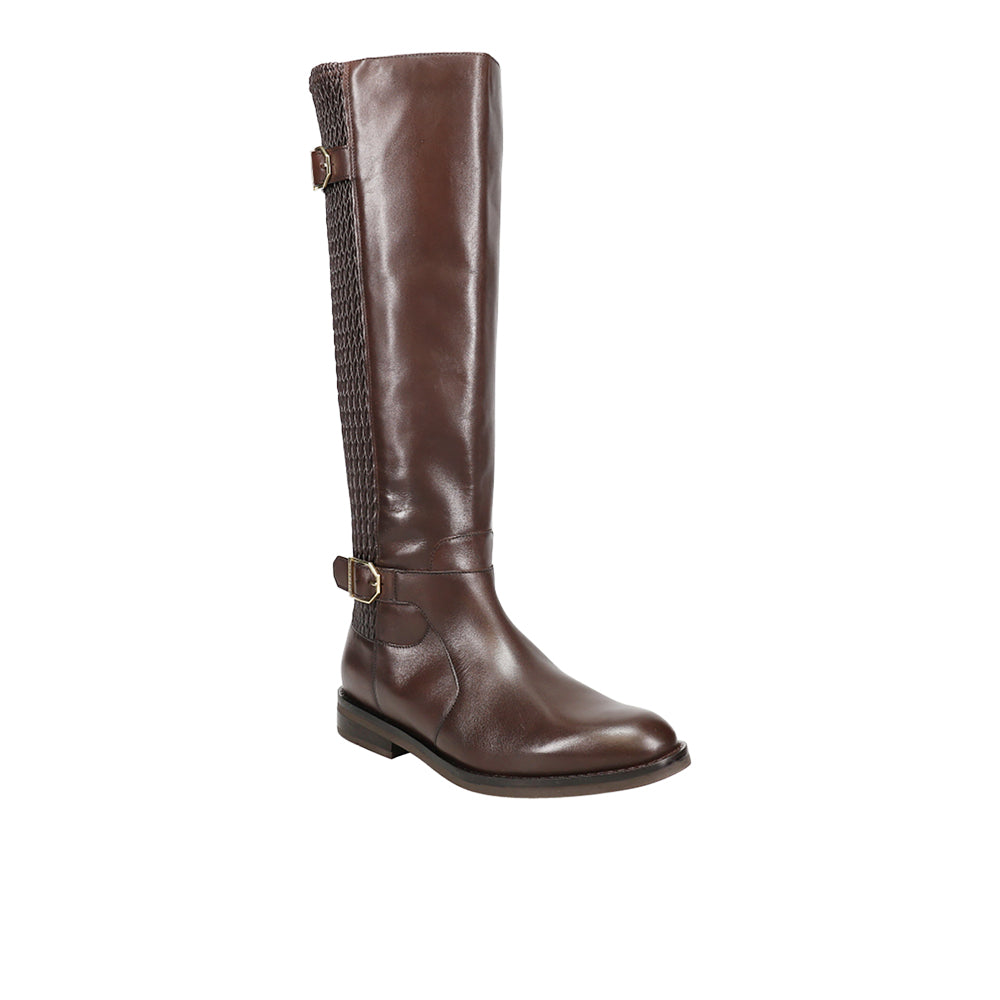 cole haan womens dress boots Cole Haan Women's Go-To-Serenna Block Heel Tall Shaft Dress Boots - Black - Knee Boots