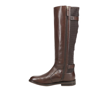 Cole Haan Chesley Water Resistant Leather Riding Boot, 6 / Brown