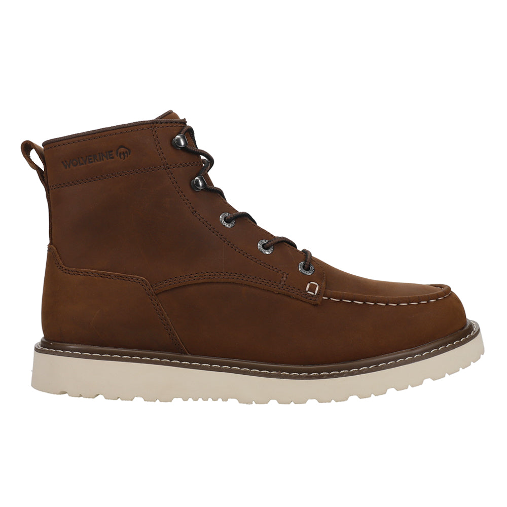 Shop Brown Mens Wolverine Trade Wedge 6 Inch Slip Resistant Soft