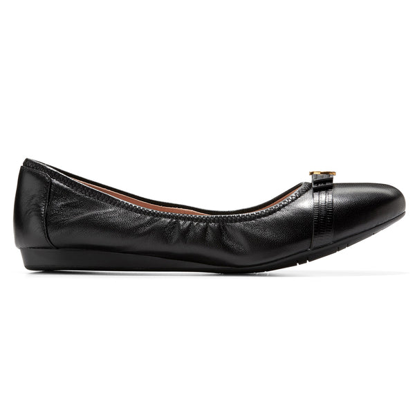 Shop Black Womens Cole Haan Tova Ballet Flats – Shoebacca