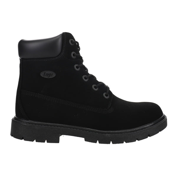 Shop Black Womens Lugz Brace Hi Round Toe Lace Up Boots  display picture 2