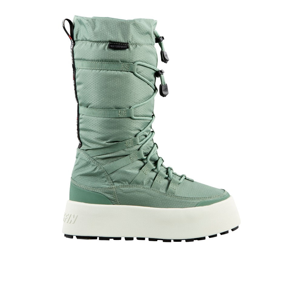 Shop Green Womens Geneva Waterproof Insulated Winter Boots – Shoebacca