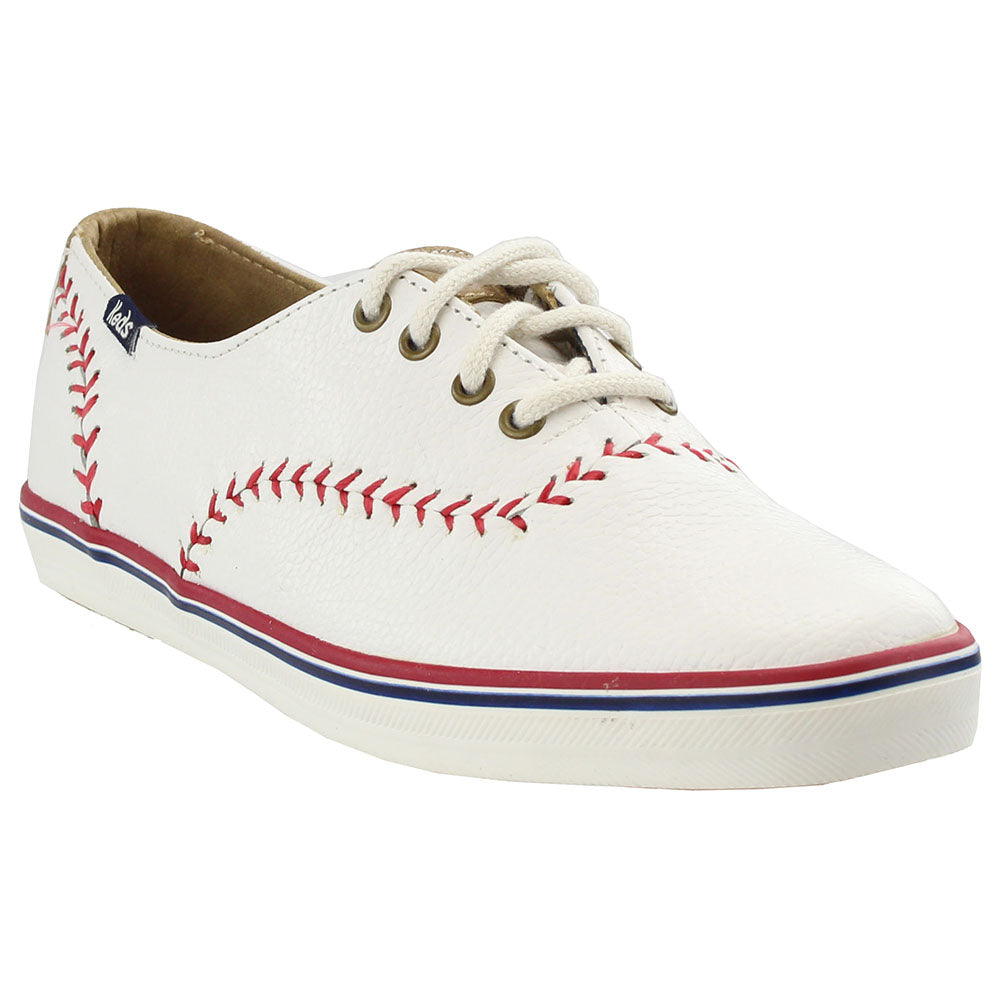 Baseball Keds Leather Shop White Womens Keds Champion