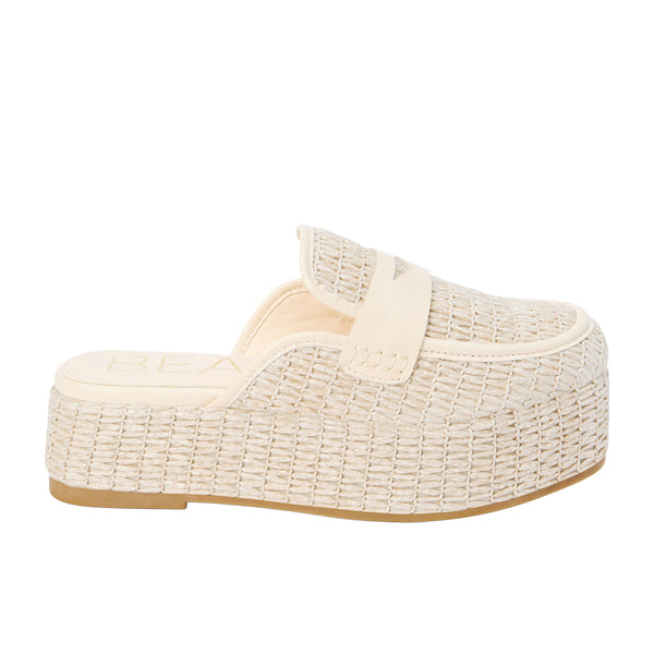mucho works プーペラ Shop Beige Womens Wren Platform Loafers – Shoebacca